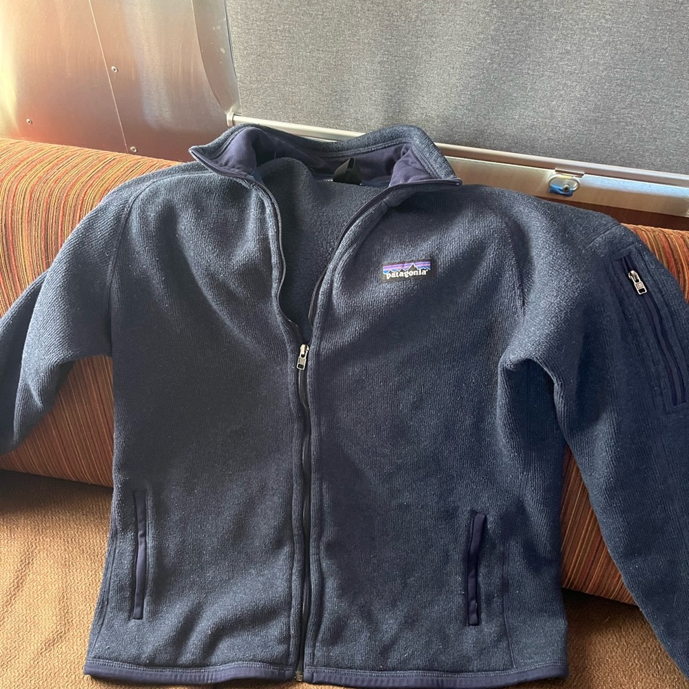 Patagonia Navy Fleece Jacket